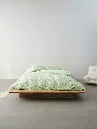 MARC O'POLO HOME | Satin-Bettwäsche HARPA 70x90cm/140x200cm Fern Green | 